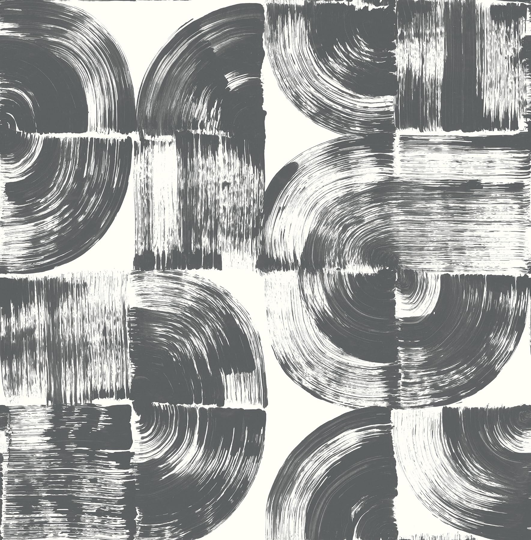 Elias Papier peint autocollant noir pour decoration interieure moderne
