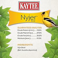 Vista 9 de Kaytee Nyjer - Semilla de comida para pájaros silvestres, 3 libras