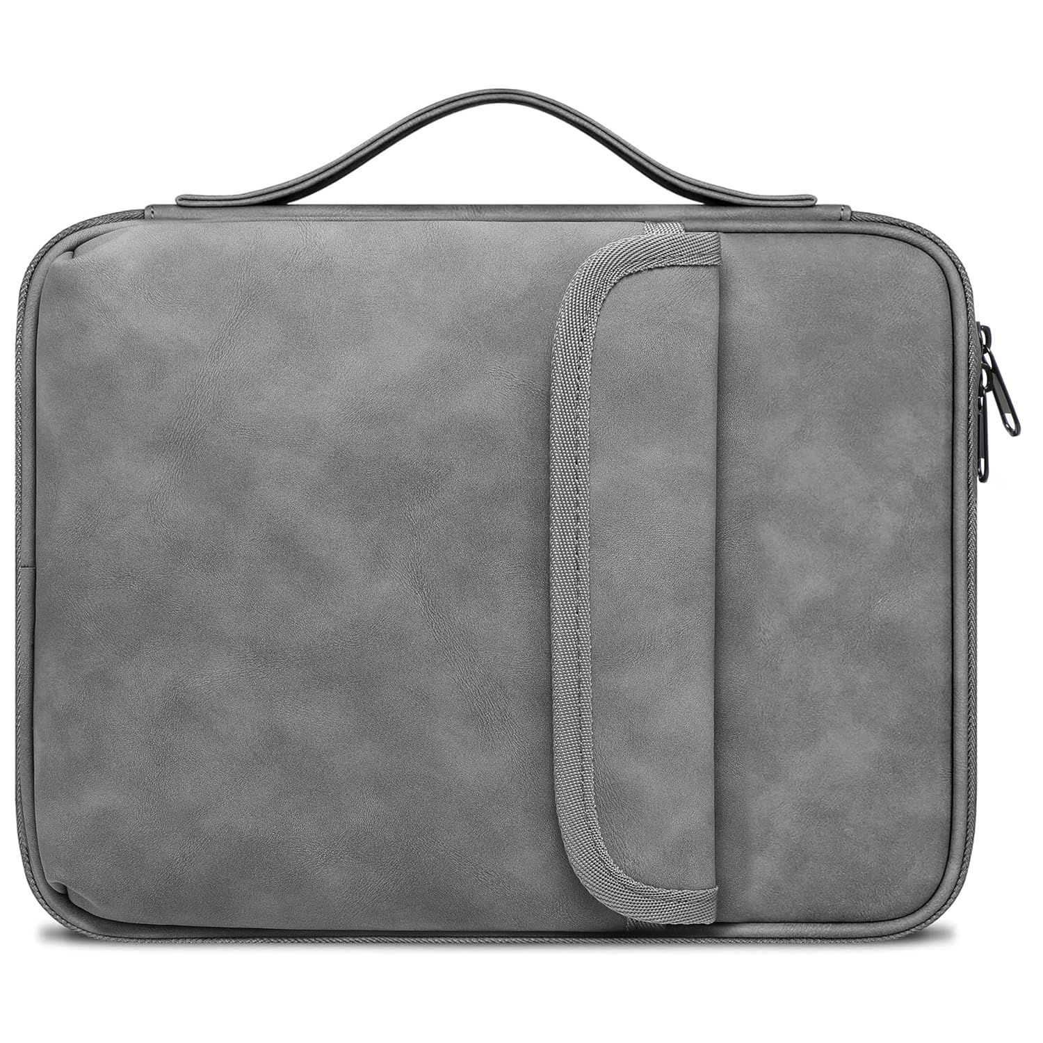 ProElite Polyster Tablet Sleeve Case Upto 11.5″ with Front Pocket for iPad 10.2/10.9/Pro 11/Lenovo/Galaxy Tab A9 Plus/S7/S8/S9/Realme Pad/Redmi Pad/Mi Pad 7/Moto Tab G62/Oneplus Pad Tablet, Dark Grey