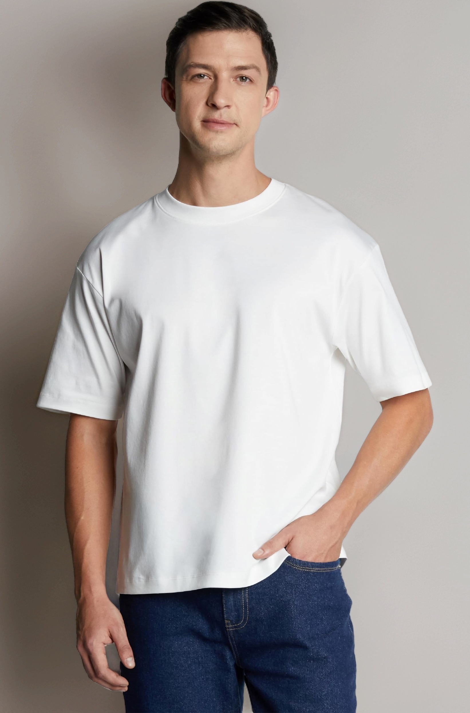 Men's Super Soft Cotton Oversized T-Shirt