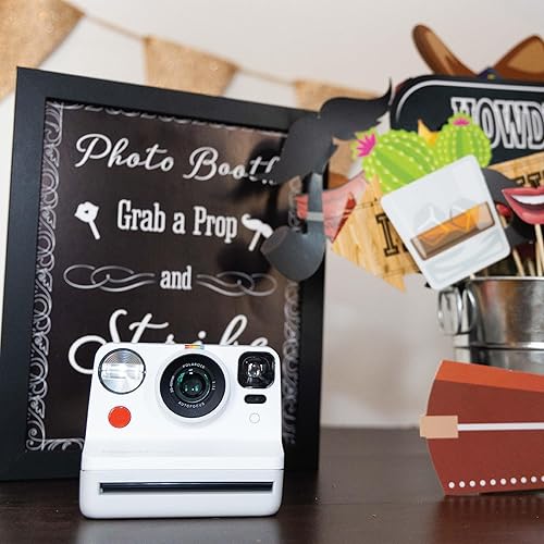 Miniatura 8 de Western Photo Booth Props - Kit de 41 piezas de accesorios para fotos con letrero de 8 x 10 pulgadas, 60 almohadillas adhesivas, 45 varillas,