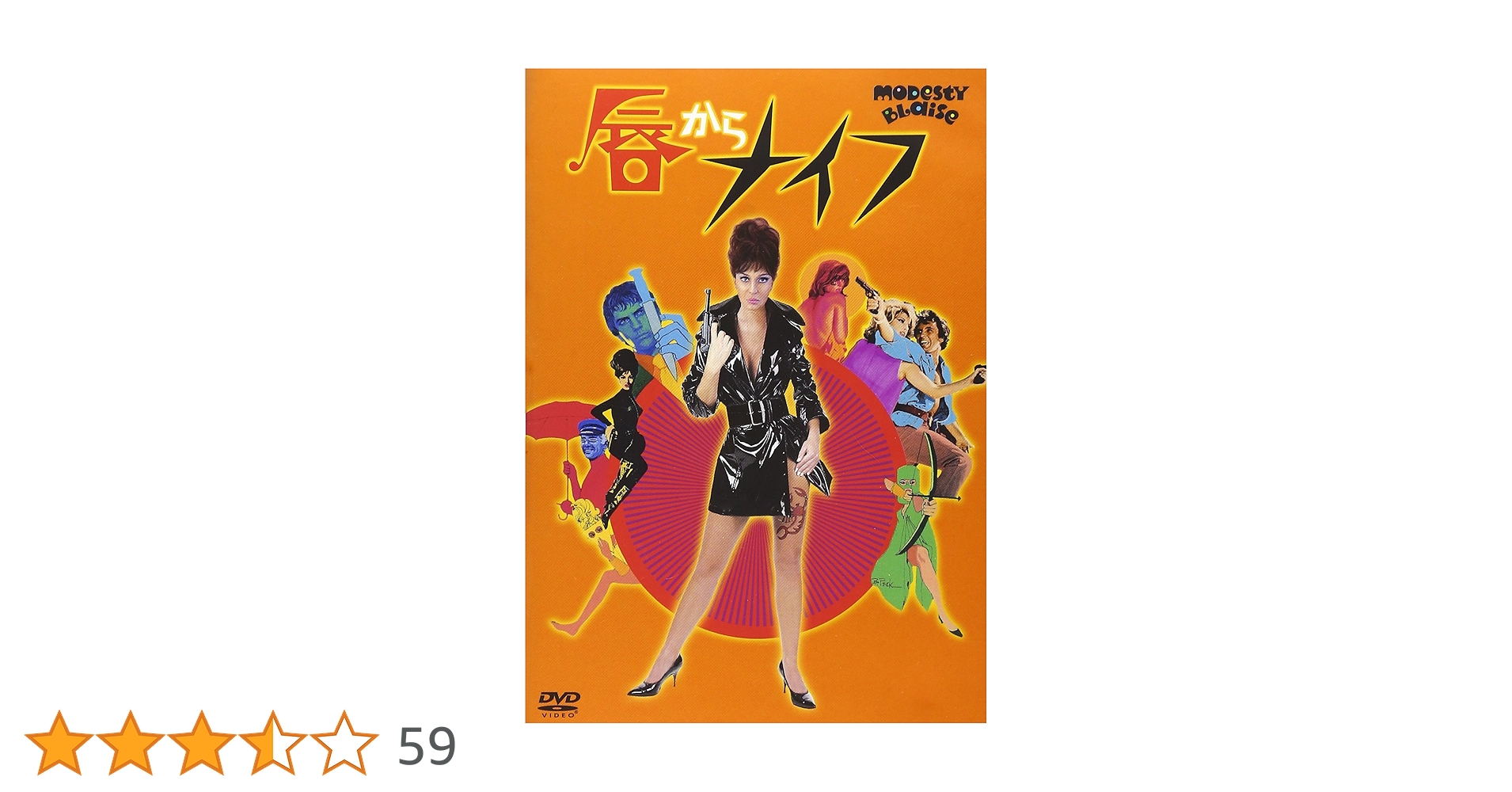 ゲリラ・セール/モニカ*ビッティ/唇からナイフ初版ポスター Amazon.co.jp: 唇からナイフ [DVD] : モニカ・ヴィッティ