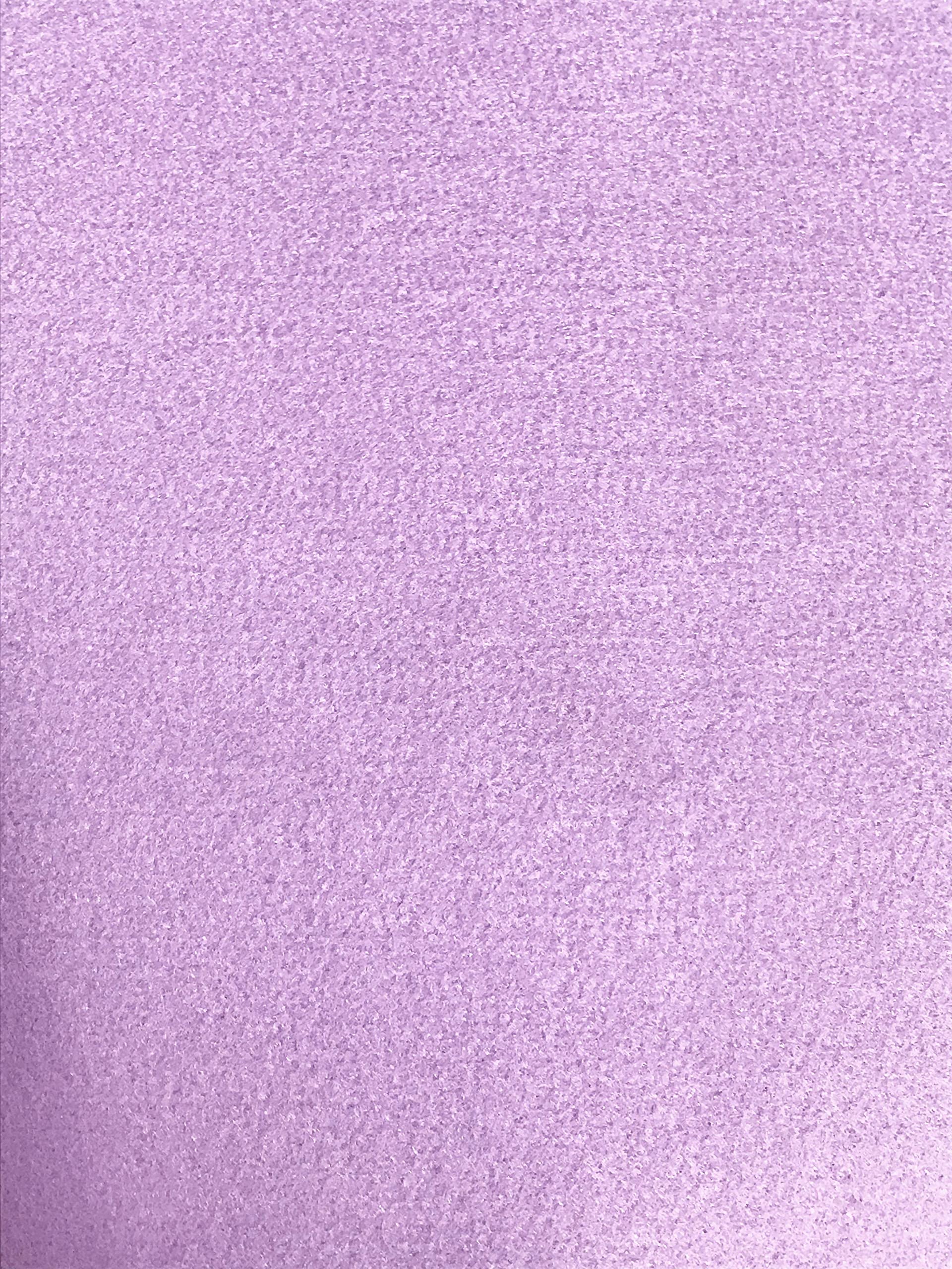 Extra Thick 3-4mm Felt Half Metre and Metre Plain Mixed Polyester Craft Felts (Half Metre 50cm x 100cm, Lilac)