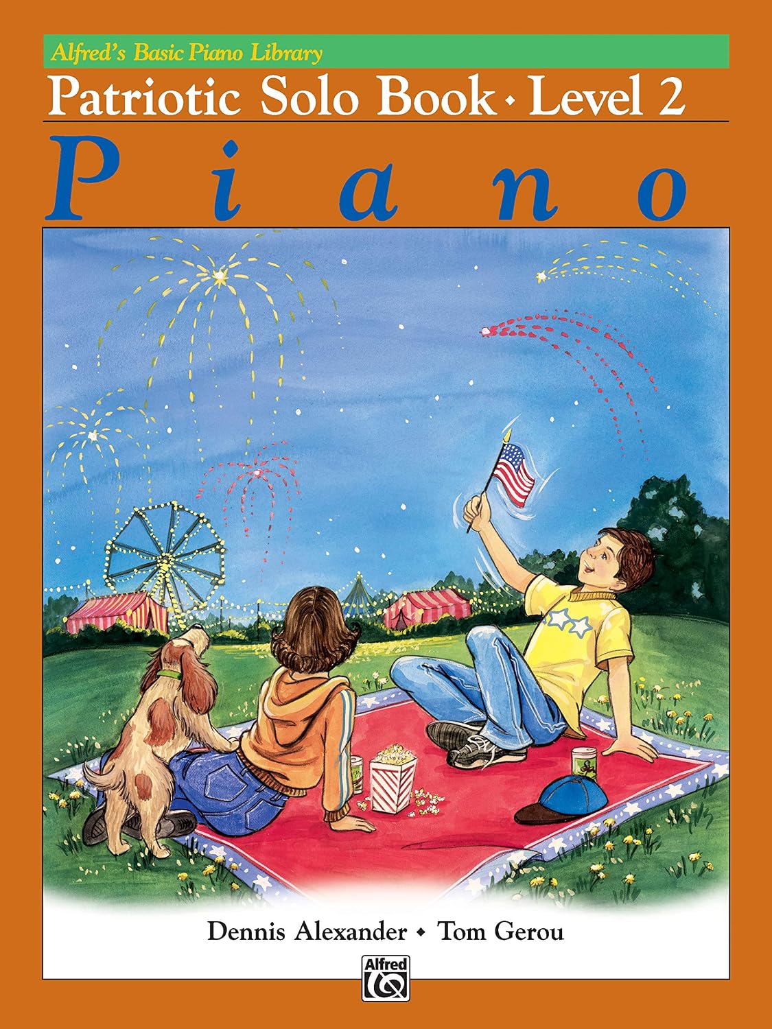 Alfred's Basic Piano Library Patriotic Solo Book, Bk 2 (Alfred's Basic Piano Library, Bk 2)