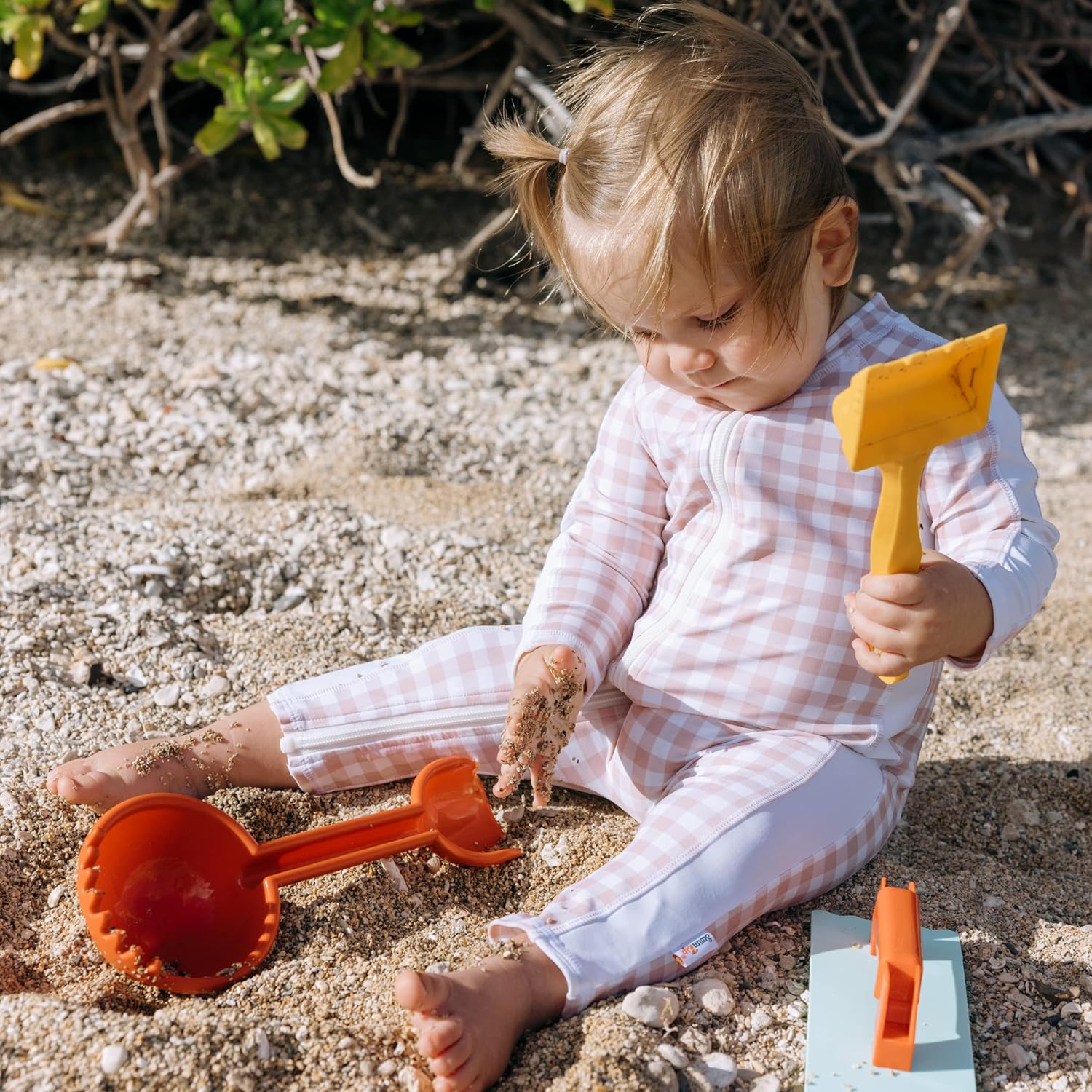 SwimZip Girls' Long-Sleeve UPF 50+ Swimsuit for Baby, Toddler, & Little Girls - Image 5