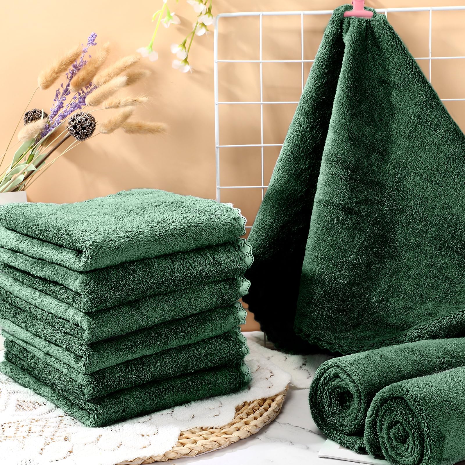 Panelee 10 Mantas de Cobayas Impermeables Alfombra de Jaula Absorbente Lavable de Mascota Almohadilla de Orina Reutilizable de Animal Pequeño Cubierta Forro Cama Dormir