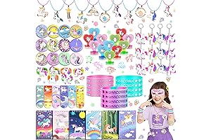 Unicorn Goody Bags for Girls Birthday (78 PCS)
