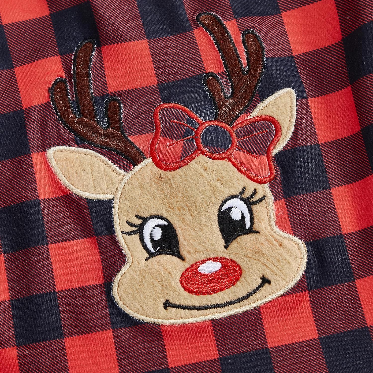 Kids Toddler Girl Halloween Outfit Plaid Pumpkin T-Shirts Pullover Sweatshirt Tops Flare Pants Set Fall Clothes - Image 7