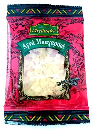 Chios Mastic Goma Media Lágrimas 10 Gr - 100% Fresco Original Xios (Masticha o Mastixa)