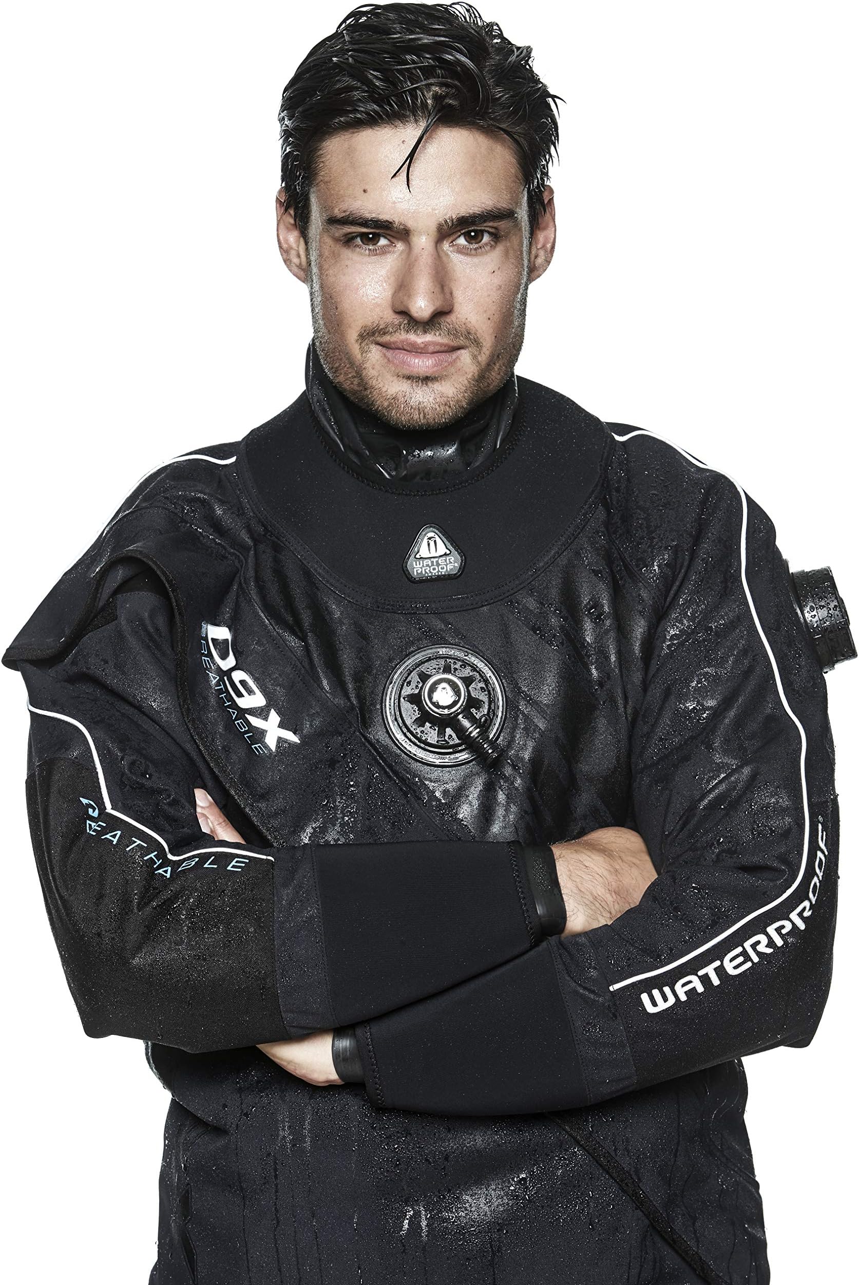 Waterproof Waterp D9X Breathable Diving Suit for men, L