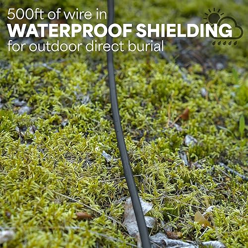 Miniatura 4 de VIVO Negro 250ft Bulk Cat5e, cable Ethernet CCA, caja de extracción UTP, cable Cat-5e, impermeable, al aire libre, cable de entierro directo-V018