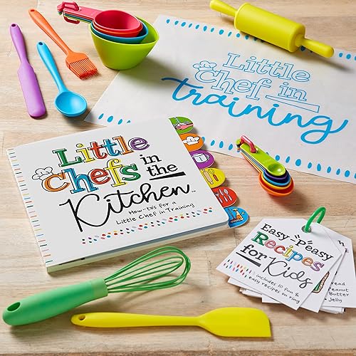 Miniatura 6 de C.R. Gibson BBBT-24941 Kids in The Kitchen - Libro con pestañas para niños pequeños, 6 páginas y 7.5 x 7.5 pulgadas, multicolor
