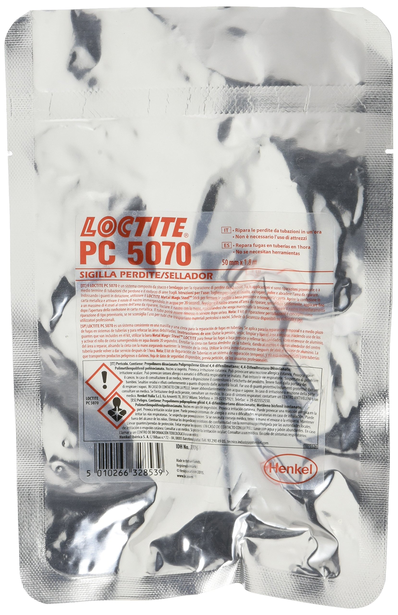 Henkel - Loctite Pc 5070 1,8M/50G It/Es Kit De Reparación De Tuberías