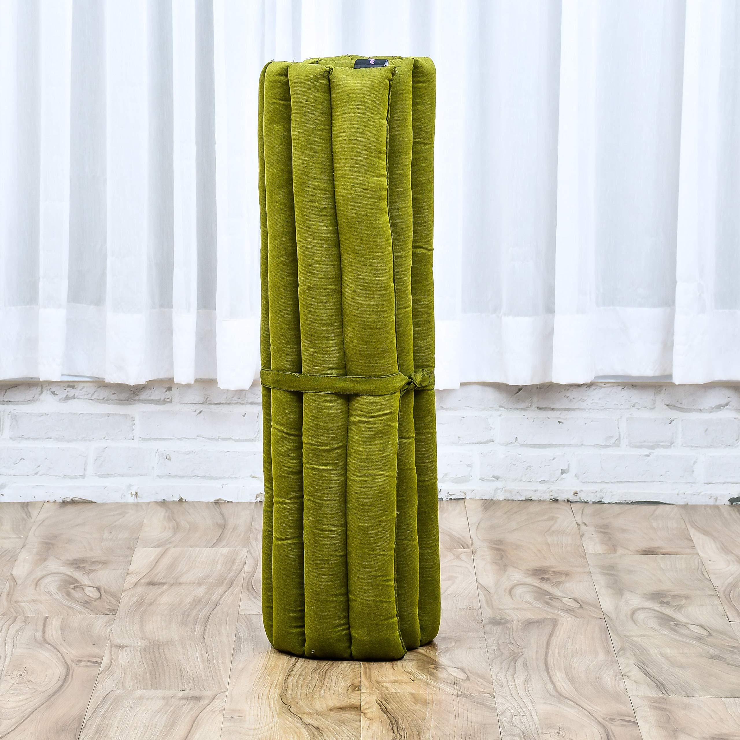 Leewadee Set Meditazione Zafu & Zabuton - Cuscino Meditazione Kapok Yoga Zen Zazen