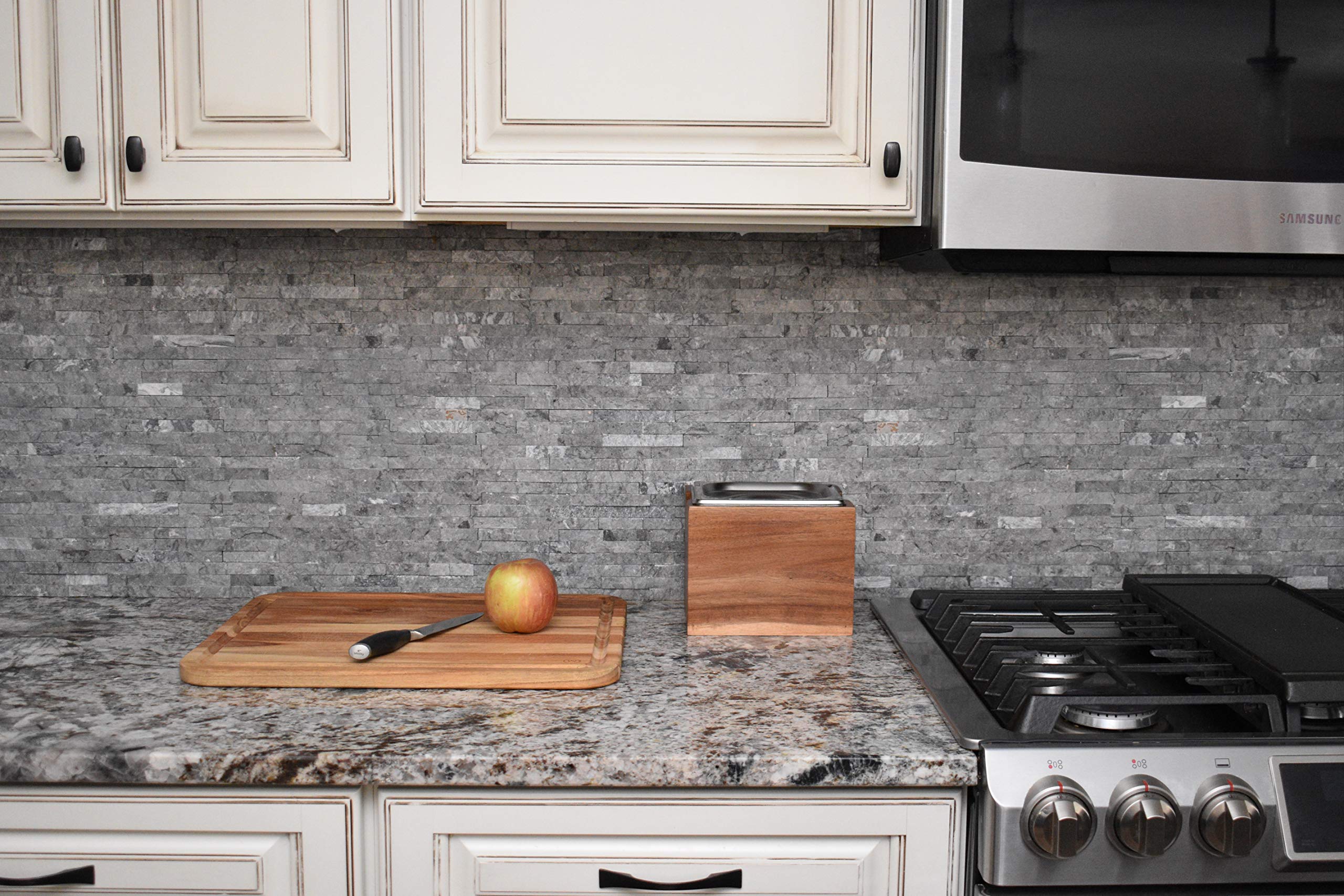 BelleMark Kitchen Compost Bin Smell Proof, Rust Proof Stainless Steel