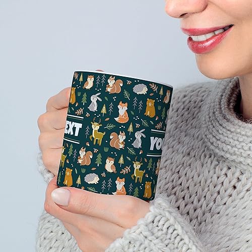 Miniatura 10 de Taza de dulces personalizada, regalo de cumpleaños o regalo de vacaciones para niñas, niños, niños, niños, 11 onzas, diseño vibrante de envoltura