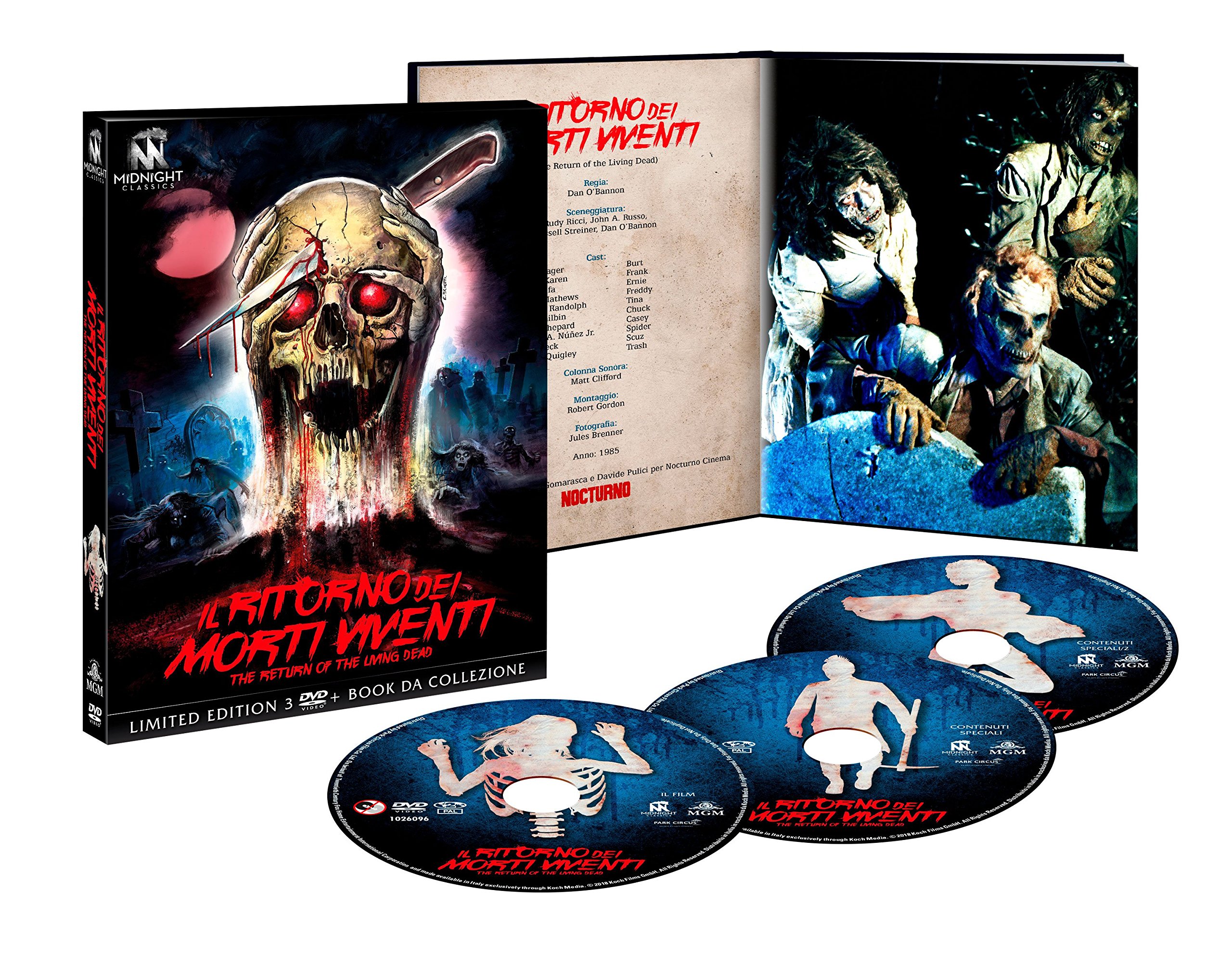 Il Ritorno Dei Morti Viventi - Midnight Classics Limited Edition (3 DVD)