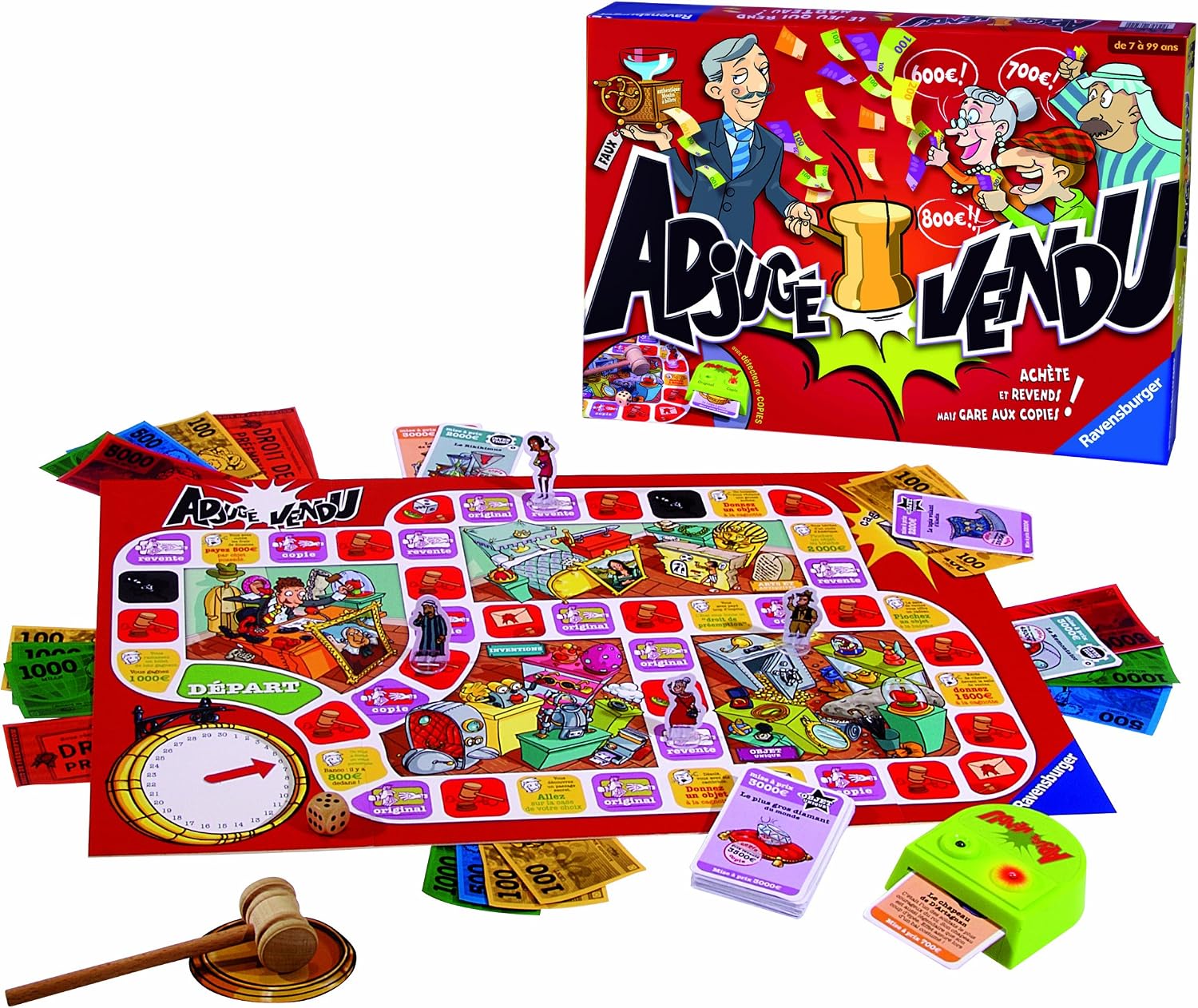 Ravensburger 4 First Games Set - Dice, Run & Win Board Games For Kids Ages 3-7 - View #4