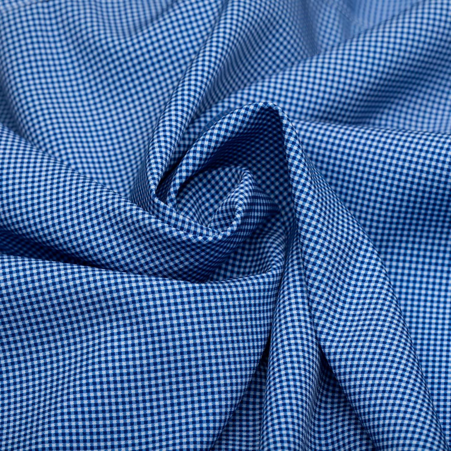 Nautica Slim Fit Mens Plaid Dress Shirts Long Sleeve Wrinkle Free Formal 4-Way Stretch Cooling Technology Work Ready - Image 6