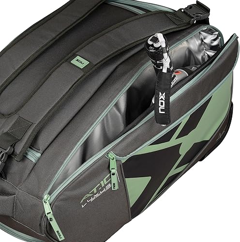 Miniatura 8 de Bolsa de pádel AT10 Competition Trolley  Bolsa de pádel de alta capacidad para hombre  Compartimento térmico NOX ThermoTech  Mochila multifuncional