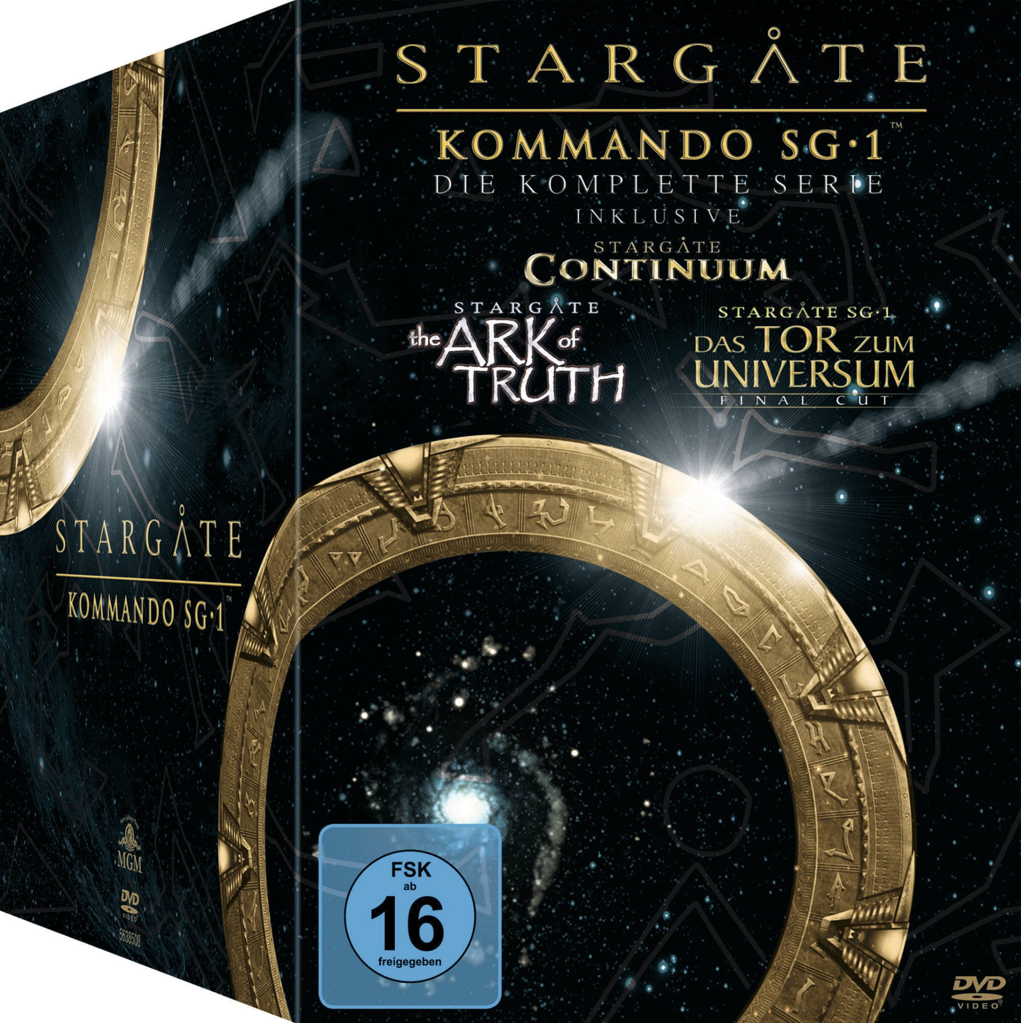 Stargate Kommando SG-1 - Die komplette Serie (inkl. Continuum, The Ark of Truth) [61 DVDs]