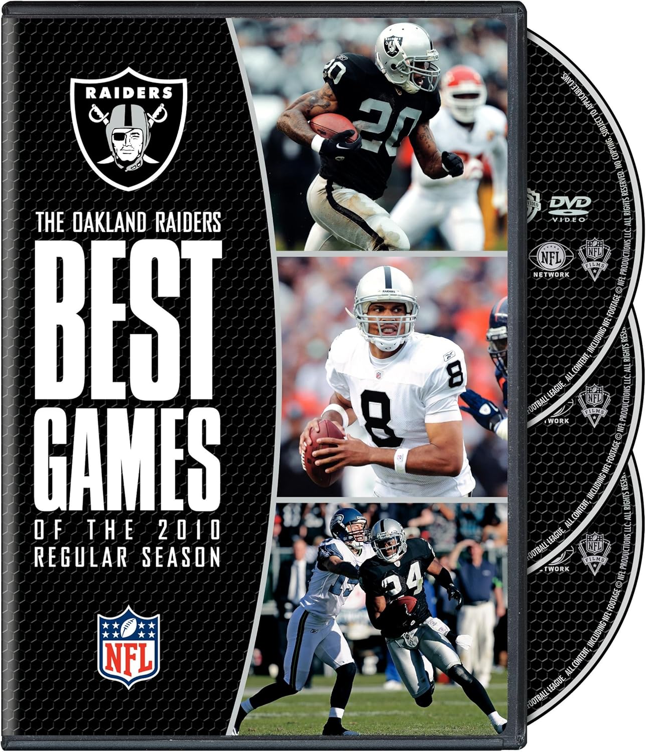 NFL Oakland Raiders Best Games of 2010 Season [DVD] [Region 1] [US