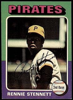 1975 Topps # 336 Rennie Stennett Pittsburgh Pirates (Baseball Card) EX/MT Pirates