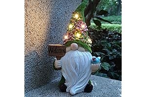 Solar Gnomes Garden Statues: Charming Decor with Solar Illumination