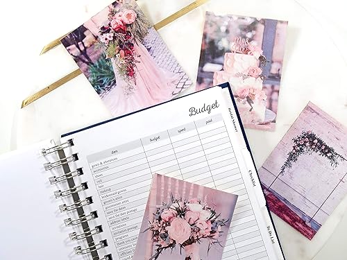 Miniatura 8 de Mother of the Bride Wedding Planner, Pink Wedding Planner, 6 x 9 inches