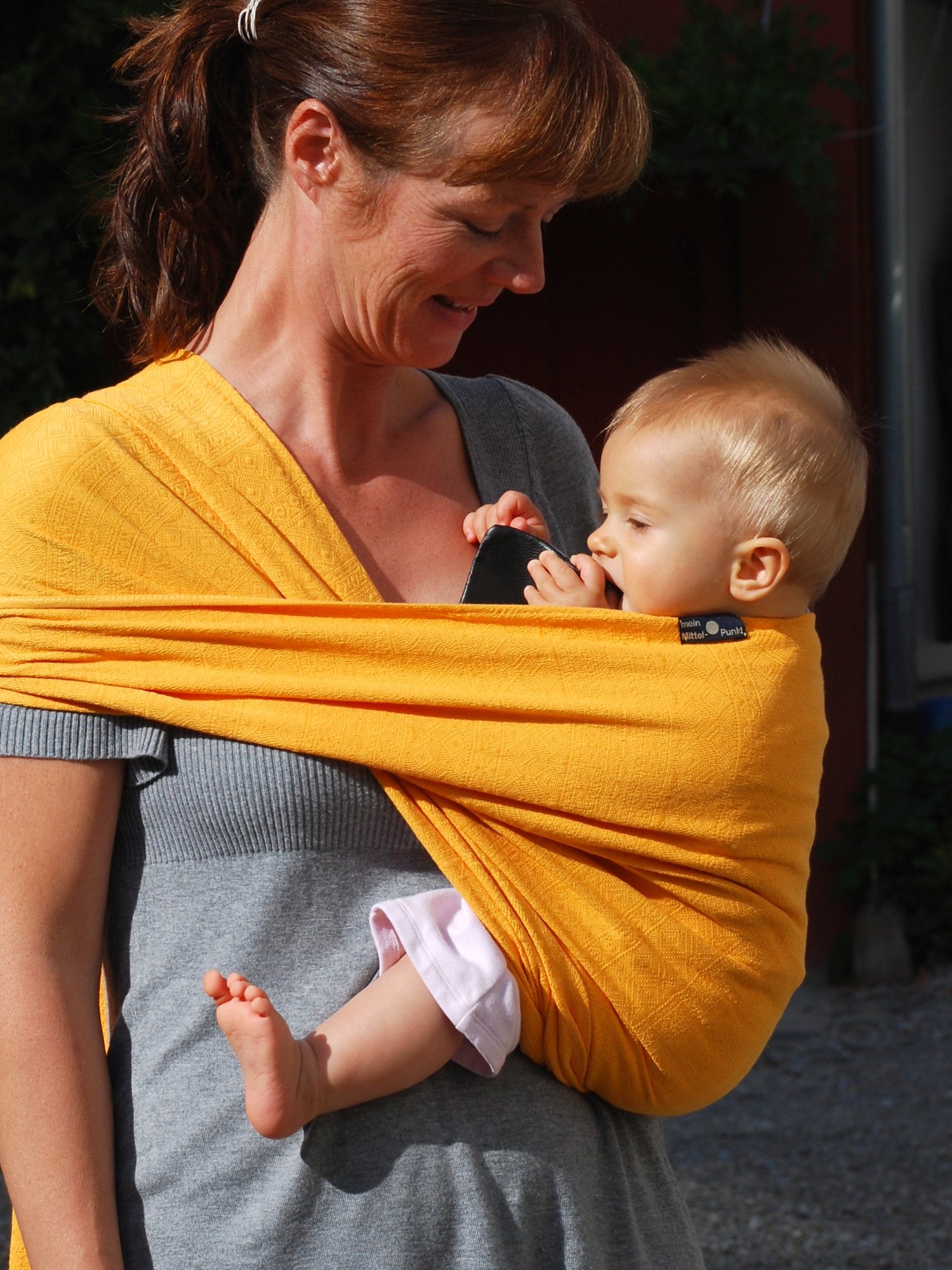 Didymos Indio chusta do owinięcia dziecka (rozmiar 5, żółta)