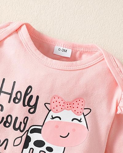 Miniatura 9 de Renotemy Conjunto de ropa para bebé recién nacida mameluco para bebé pantalones florales con volantes lindo conjunto de ropa para bebé niña