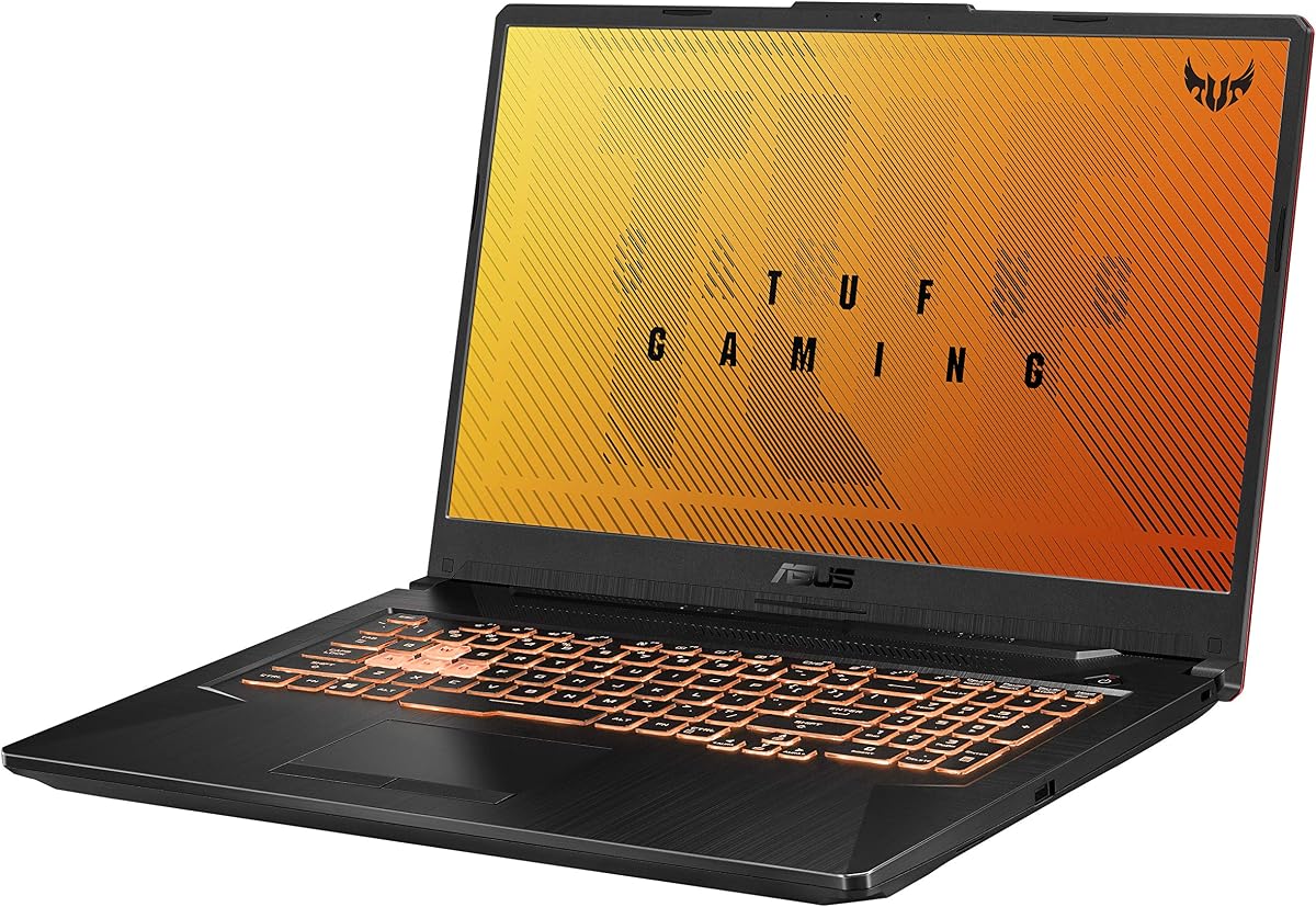 TUF Gaming F17 Gaming Laptop, 17.3” 144Hz FHD IPS-Type Display, Intel Core i5-10300H, GeForce GTX 1650 Ti, 8GB DDR4, 512GB PCIe SSD, RGB Keyboard, Windows 10, Bonfire Black, FX706LI-ES53