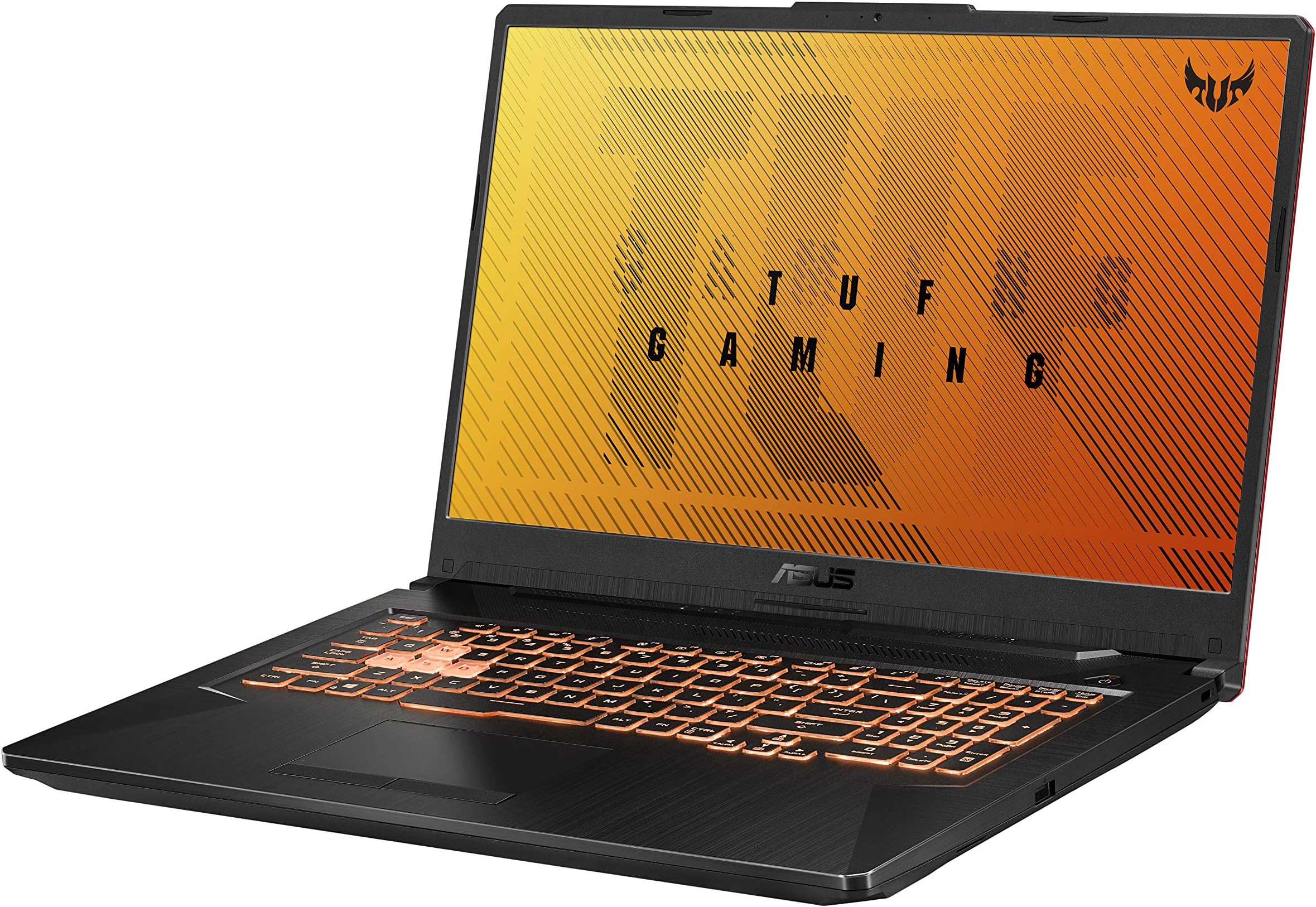 TUF Gaming F17 Gaming Laptop, 17.3” FHD IPS-Type Display, Intel Core i5-10300H, GeForce GTX 1650 Ti, 8GB DDR4, 512GB PCIe SSD, RGB Keyboard, Windows 10, Bonfire Black, FX706LI-RS53