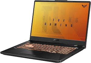 ASUS TUF Gaming F17 Gaming Laptop, 17.3” 144Hz FHD IPS Display, Intel Core i5-10300H, GeForce GTX 1650 Ti, 8GB DDR4, 512GB PCIe SSD, RGB Keyboard, Windows 10