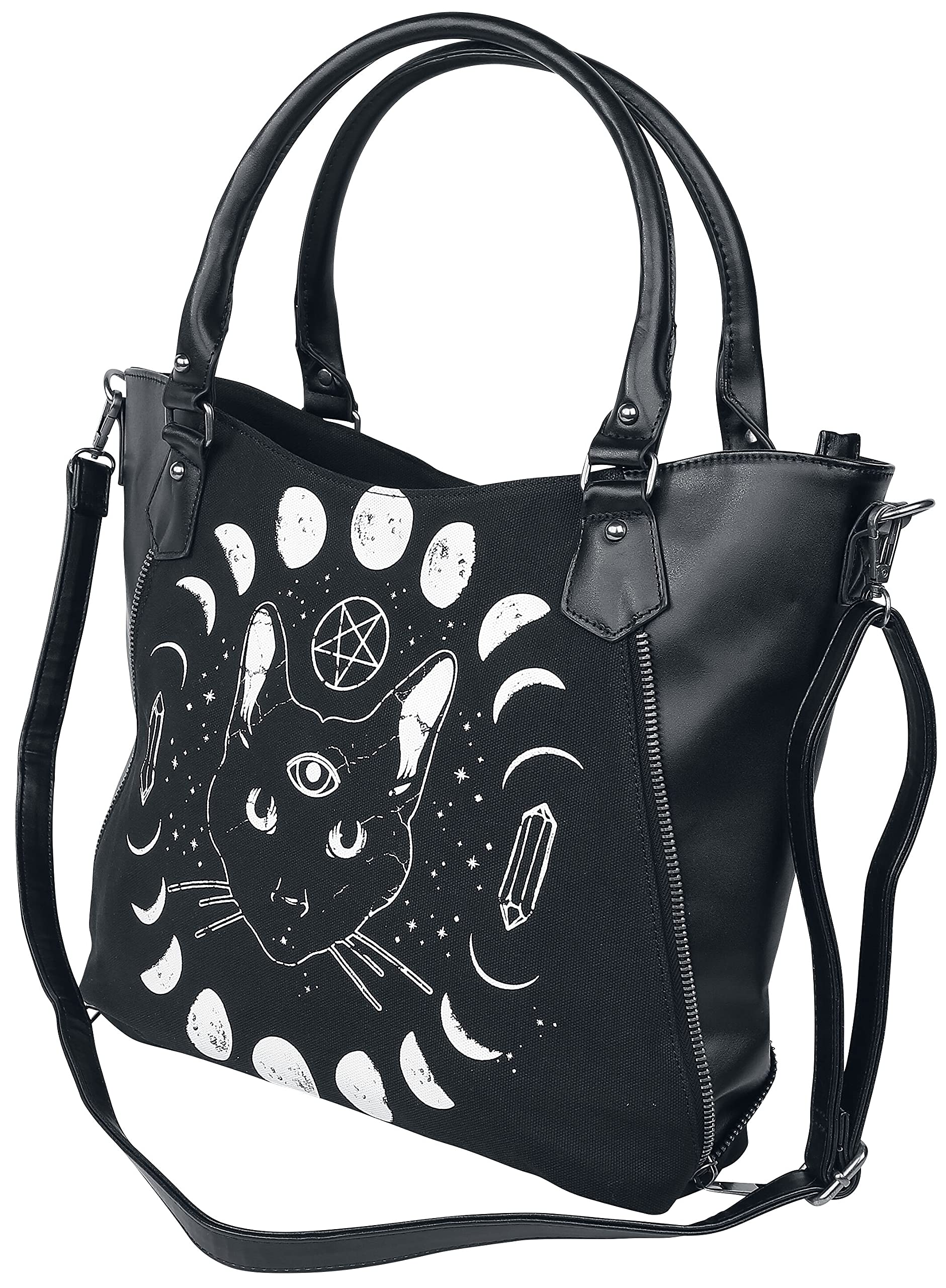 Banned Pentacle Coven Witch Moon Alternative Tote Bag