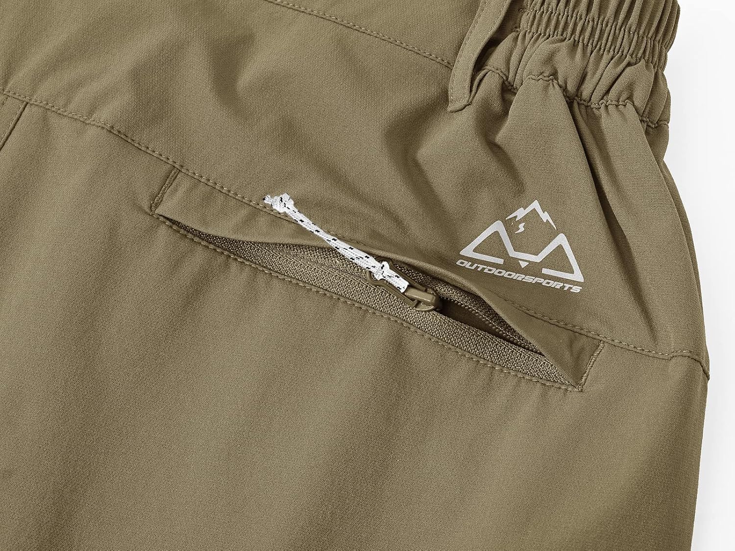 BASUDAM Women's Hiking Shorts Quick Dry Stretch Water Resistant Lightweight Outdoor Zipper Pockets