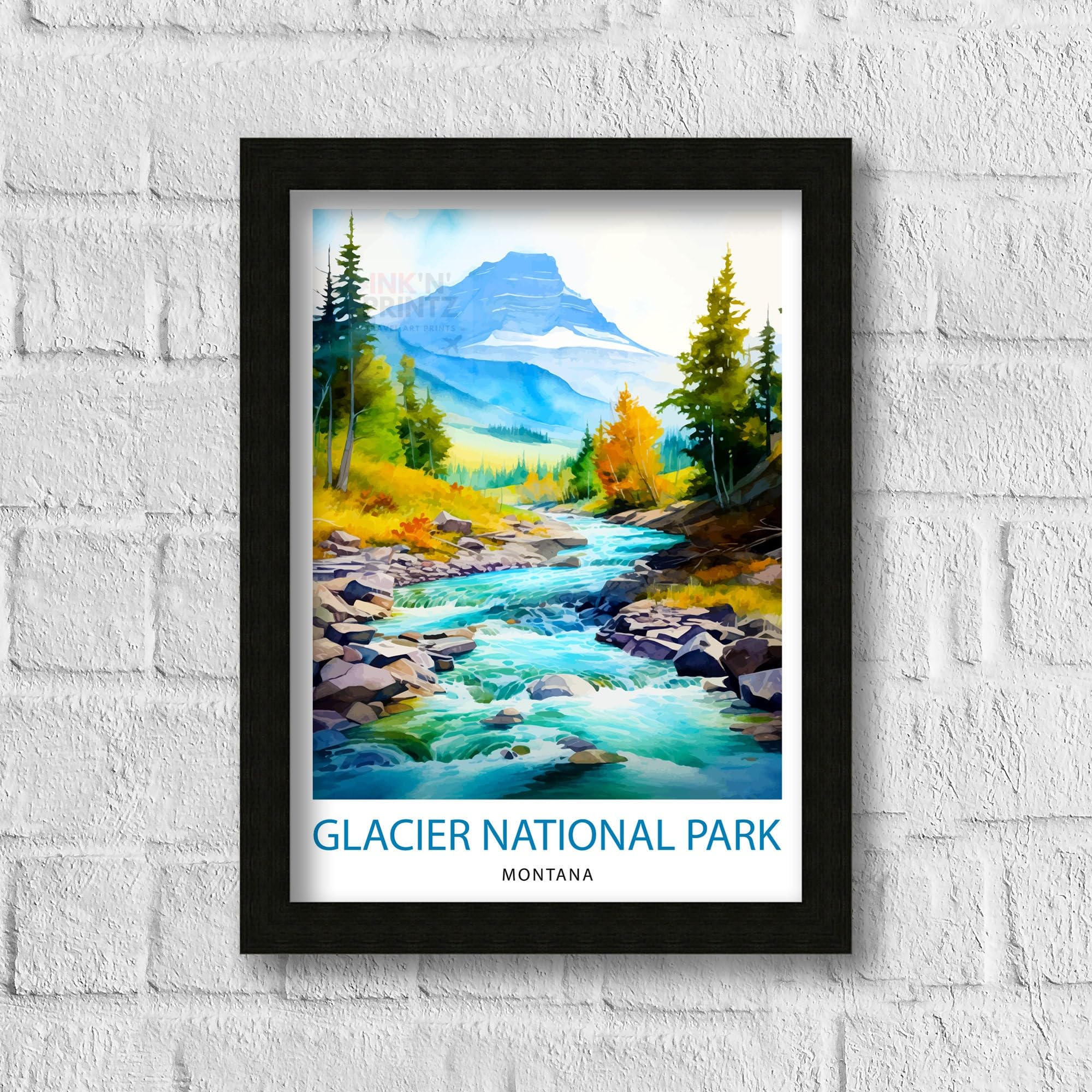 Alpine Glacier Landscape