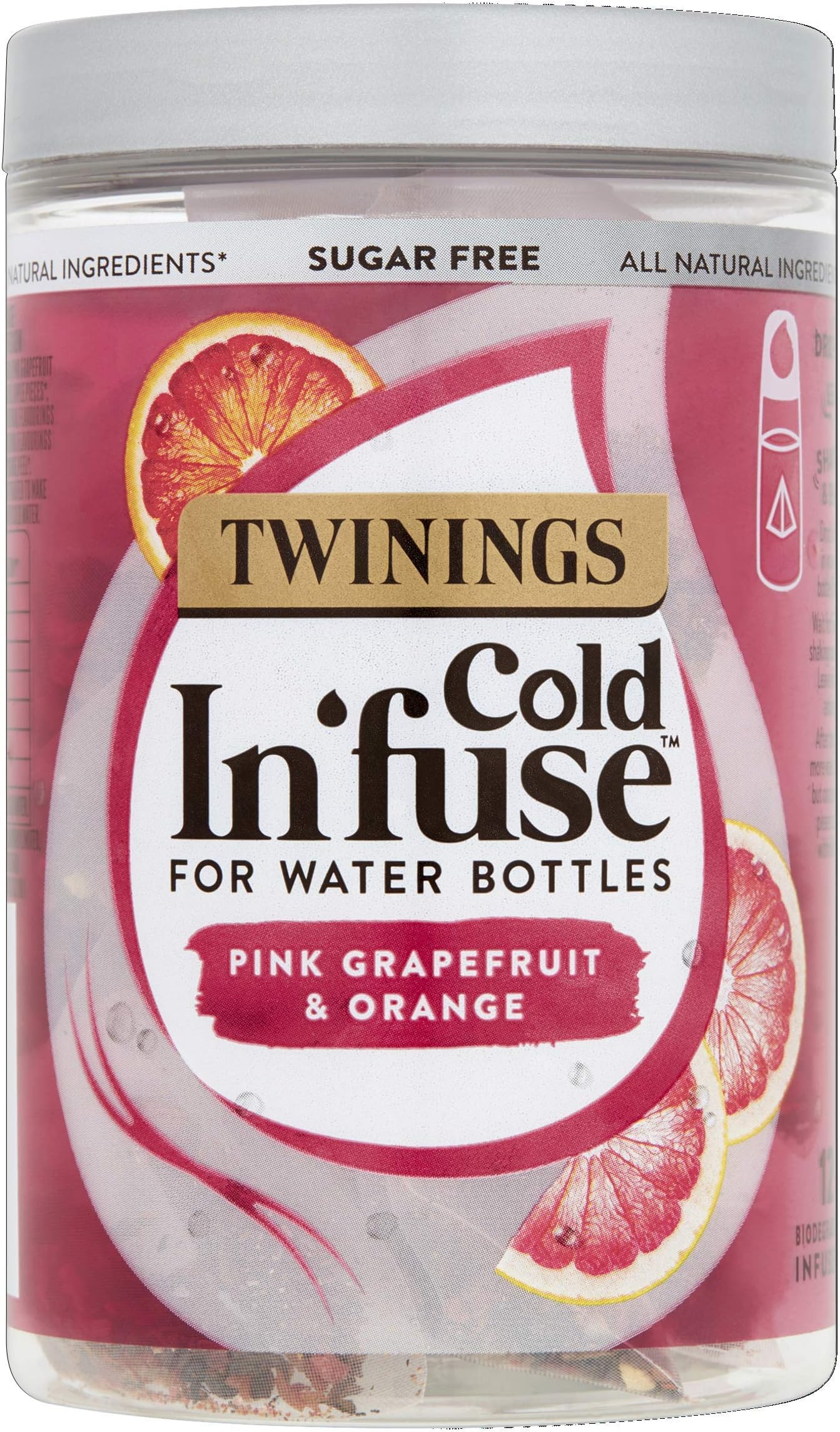 TWININGS COLD IN'FUSE PINK GRAPEFRUIT & ORANGE