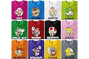 Super Family Personalized Shirts for Family and Friends