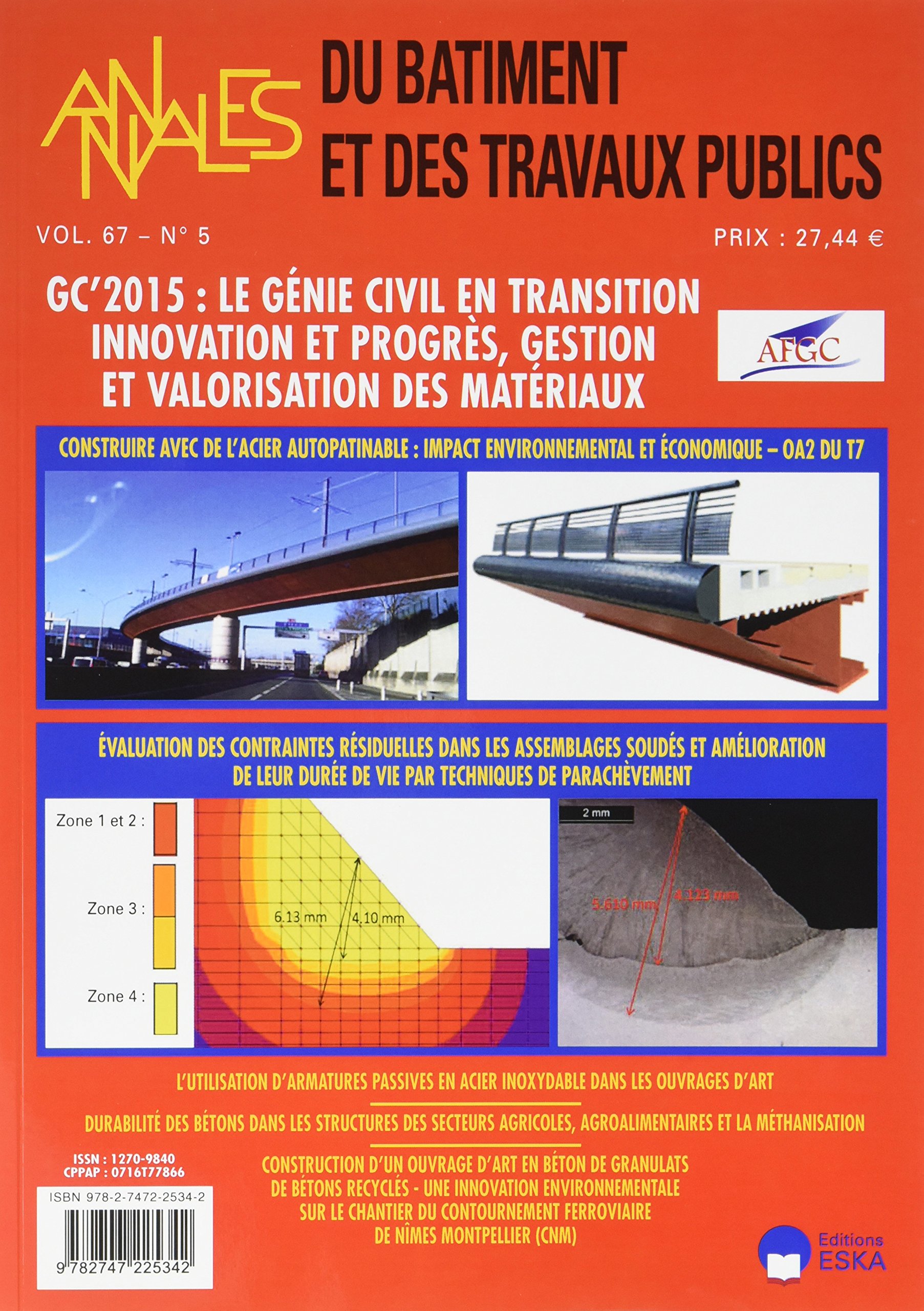 REVUE ABTP VOL67 N 5 2015: 0000