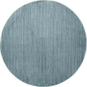 Safavieh Vision Round Aqua Rug 6'7"