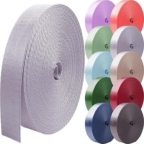 Miniatura 11 de Correas de nailon de 1 pulgada 1.5 pulgadas 2 pulgadas correa de nailon correas de mochila, 10 25 50 3.3 yardas correas Luz