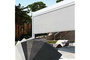 Yoolax Smart Outdoor Motorized Shades for Patio Sun Control