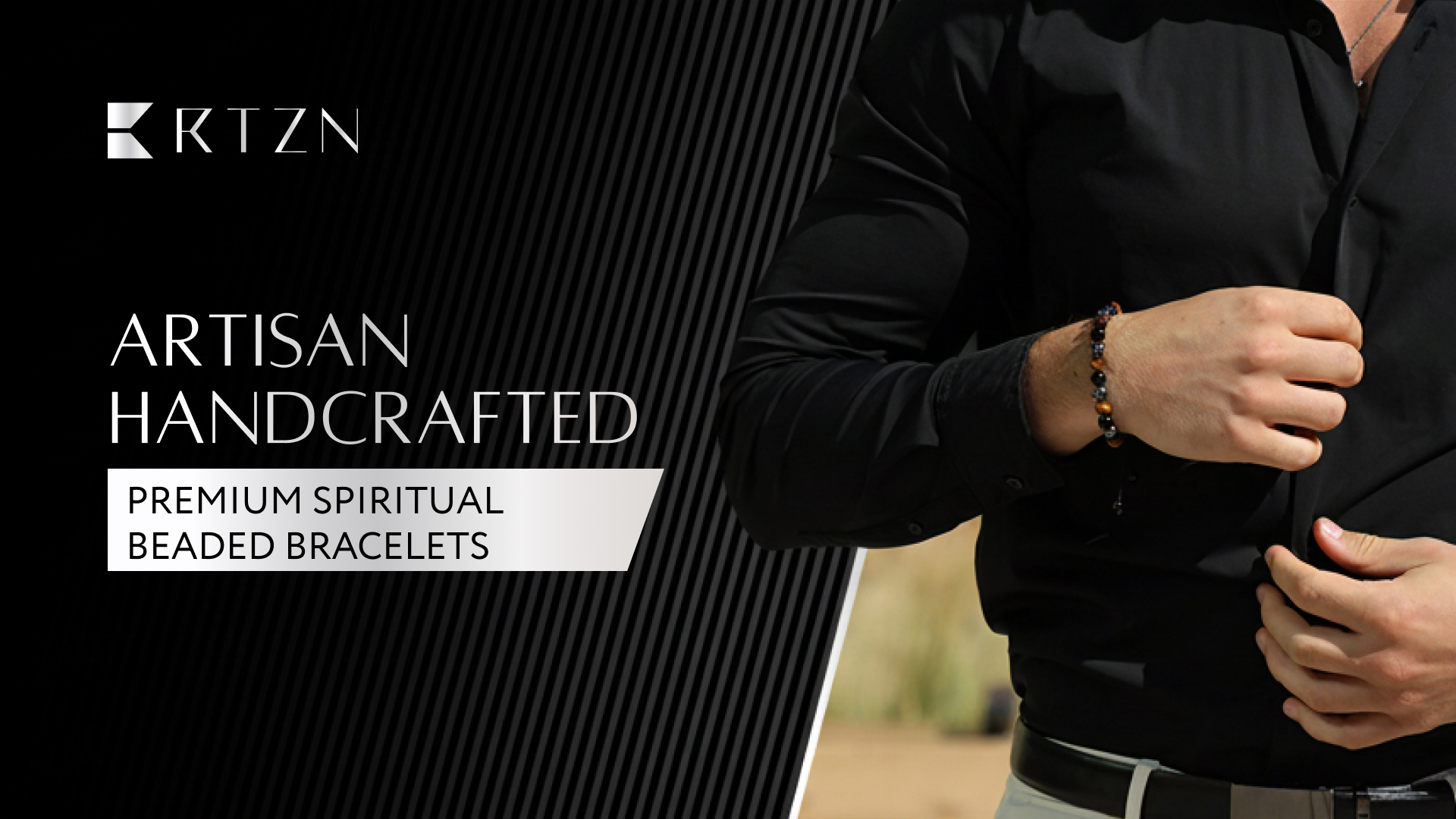 Amazon.com: RTZN® Triple Protection Bracelet for Men – Premium