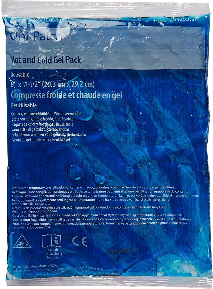 Hot and Cold Therapy Gel Pack Reuseable, Large