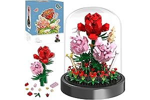 Forever Rose Flower Building Kit