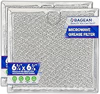 Vista 1 de Filtro de repuesto para microondas de 6.81 x 6.34 pulgadas, se adapta a GE WB02X11534 Samsung DE63-00666A Filtro de grasa para microondas, refresca