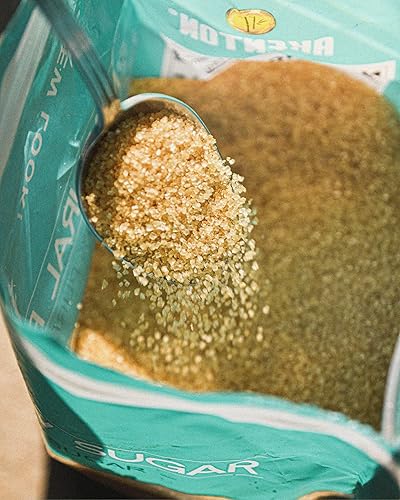 Miniatura 3 de Akenton Natural Raw Cane Sugar, 3 Pound Resealable Bag  100% Natural, Unprocessed, Unbleached, Unrefined Sugar  Gluten-Free, Vegan, Kosher  Non-GMO