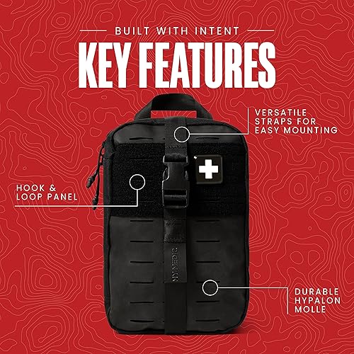 Miniatura 3 de MY MEDIC MyFAK - Kit de primeros auxilios Ifak estándar  132 artículos médicos y traumatismos que salvan vidas  Kit de supervivencia elegible para