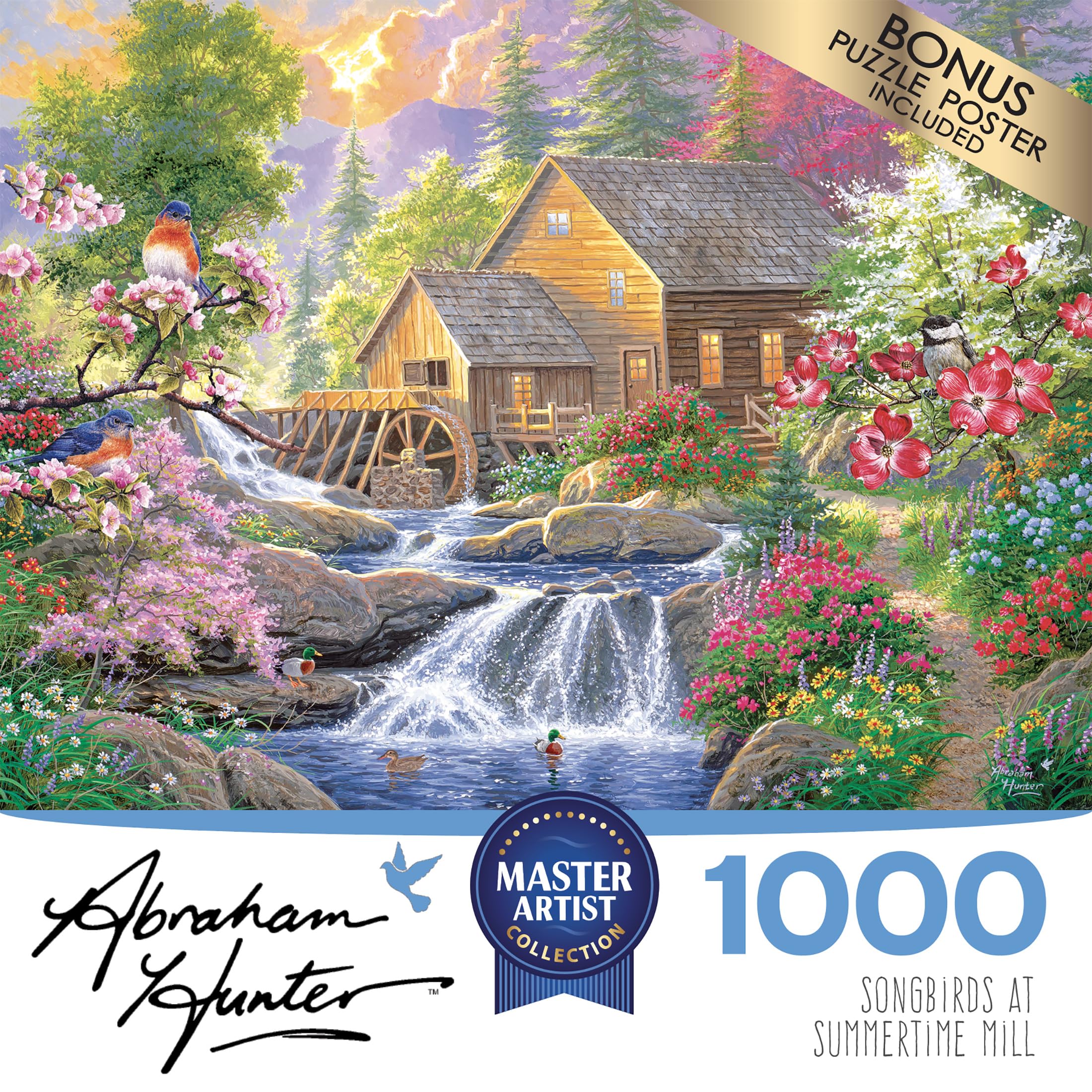 Amazon | Cra-Z-Art Puzzles アブラハムハンター 1000ピース